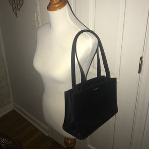Vintage kate spade black shoulder bag!
